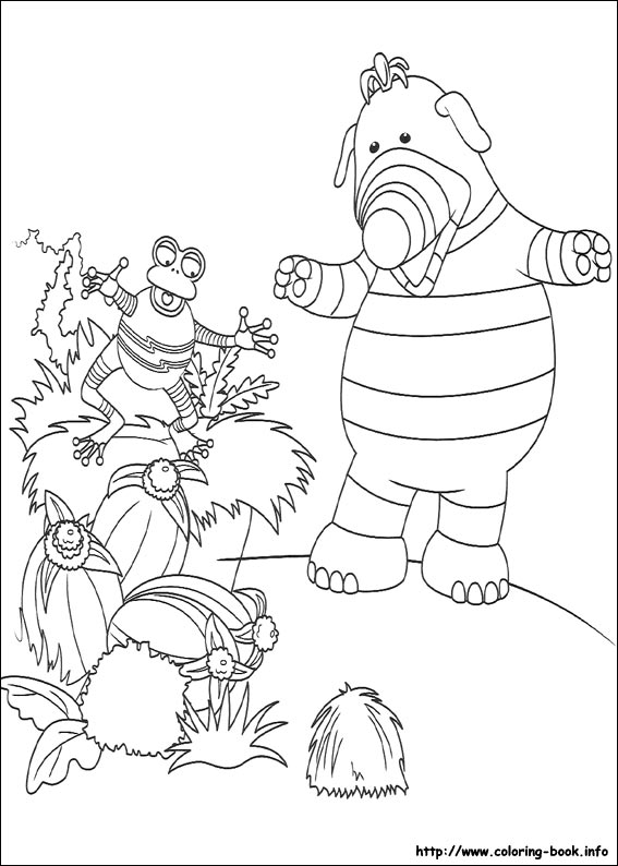 Fimbles coloring picture