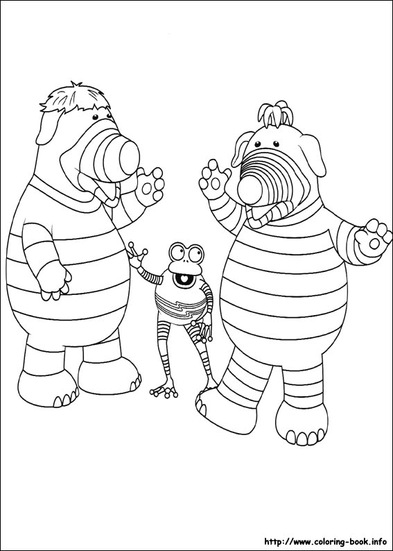 Fimbles coloring picture