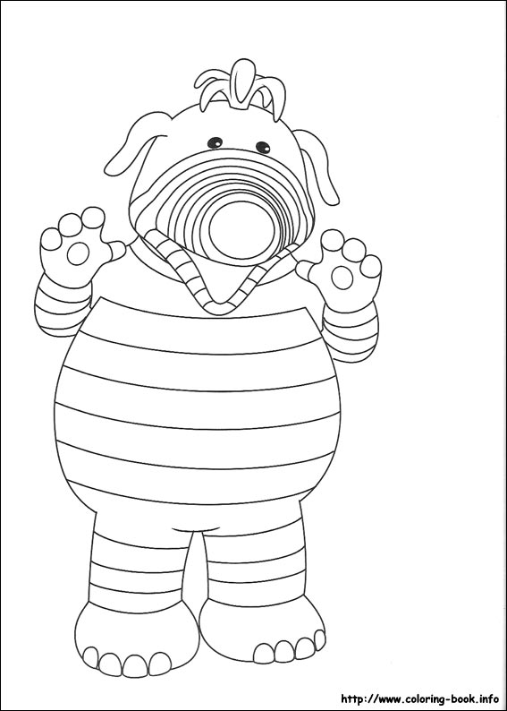 Fimbles coloring picture