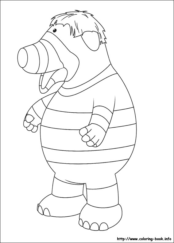 Fimbles coloring picture