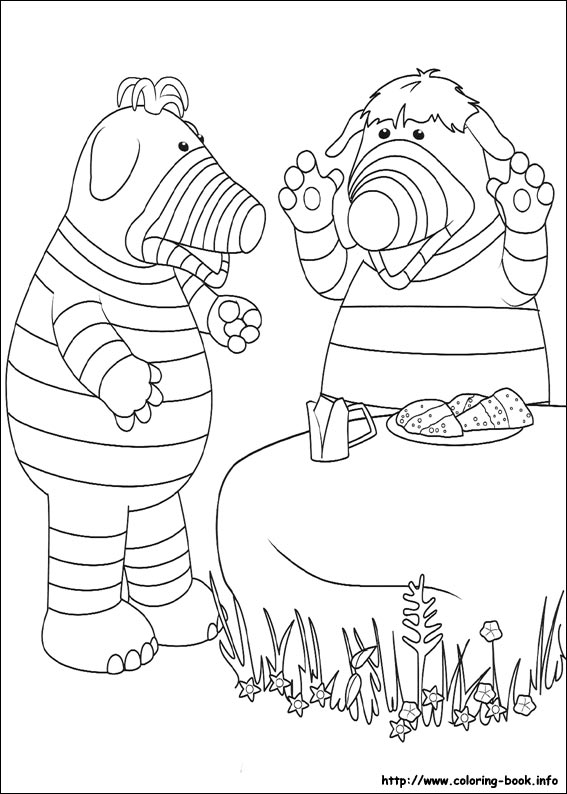 Fimbles coloring picture