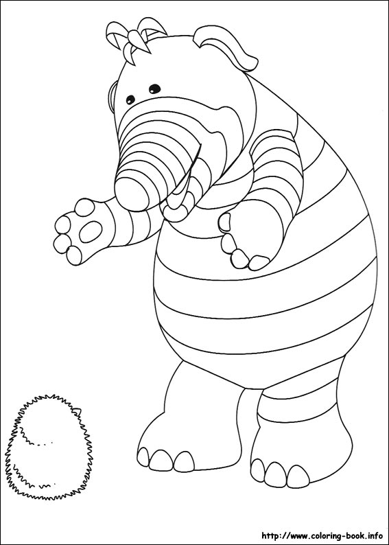 Fimbles coloring picture