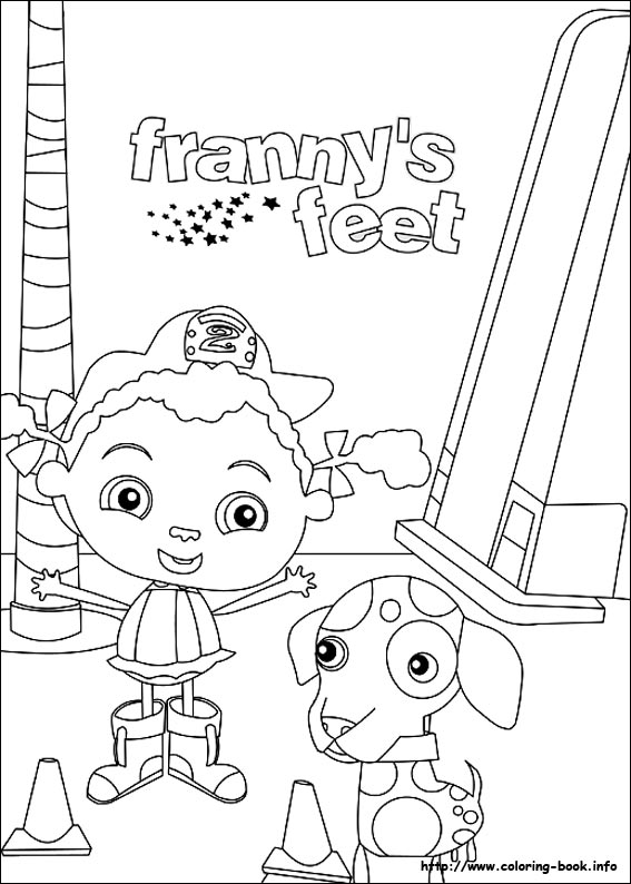 Franny's Feet coloring picture