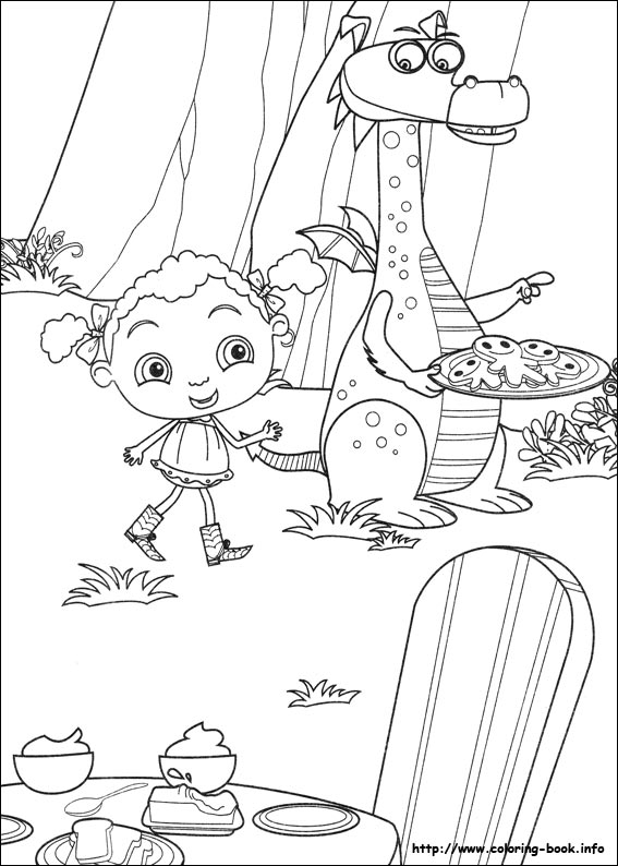 Franny's Feet coloring picture