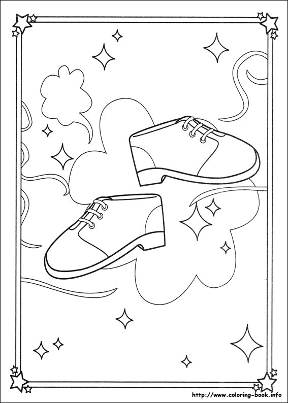 Franny's Feet coloring picture