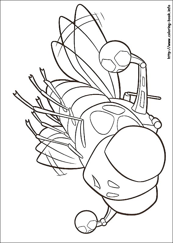 G-Force coloring picture