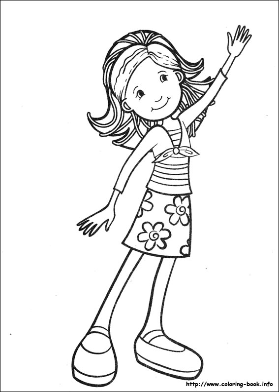 Groovy Girls coloring picture