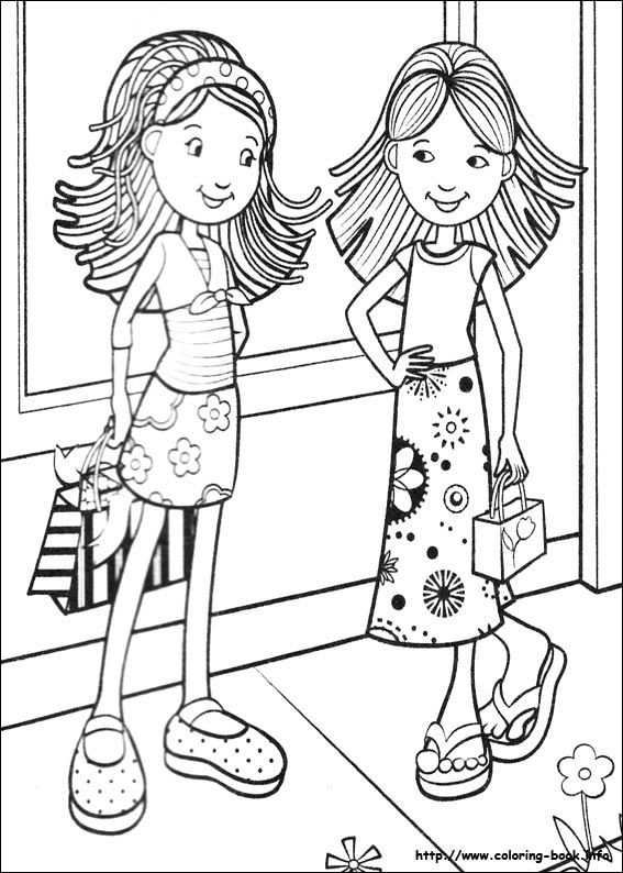 Groovy Girls coloring picture