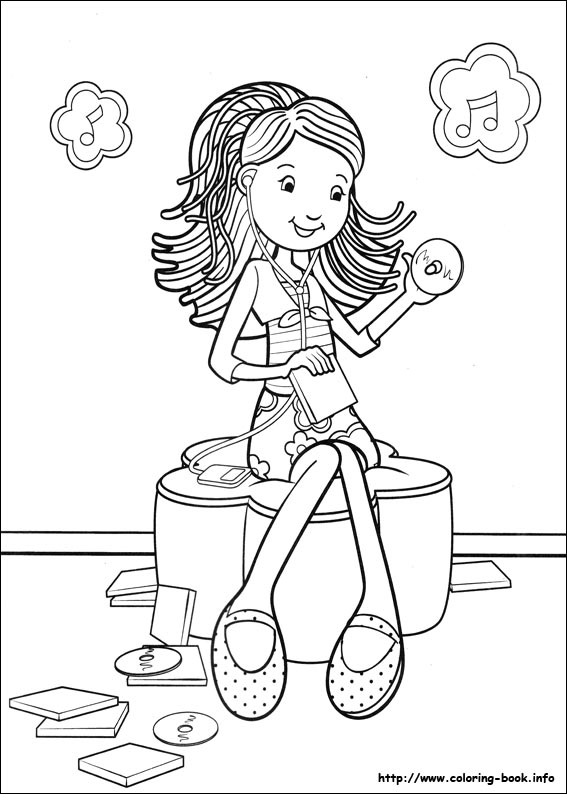 Groovy Girls coloring picture