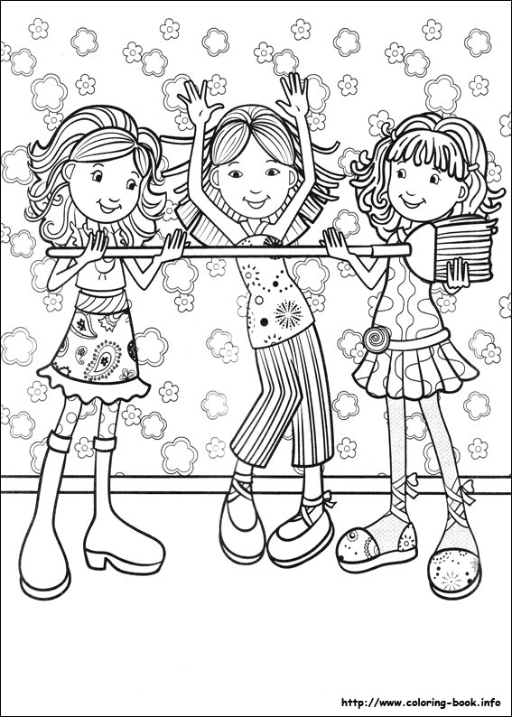 Groovy Girls coloring picture