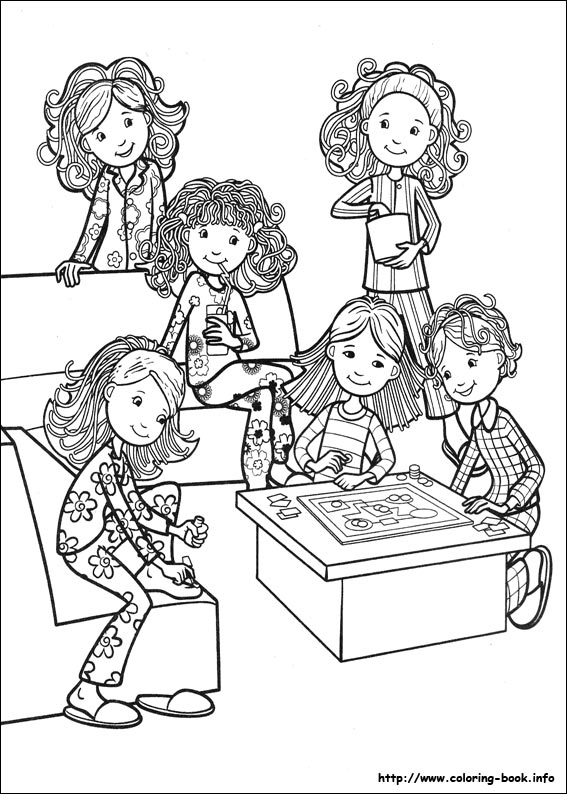 Groovy Girls coloring picture