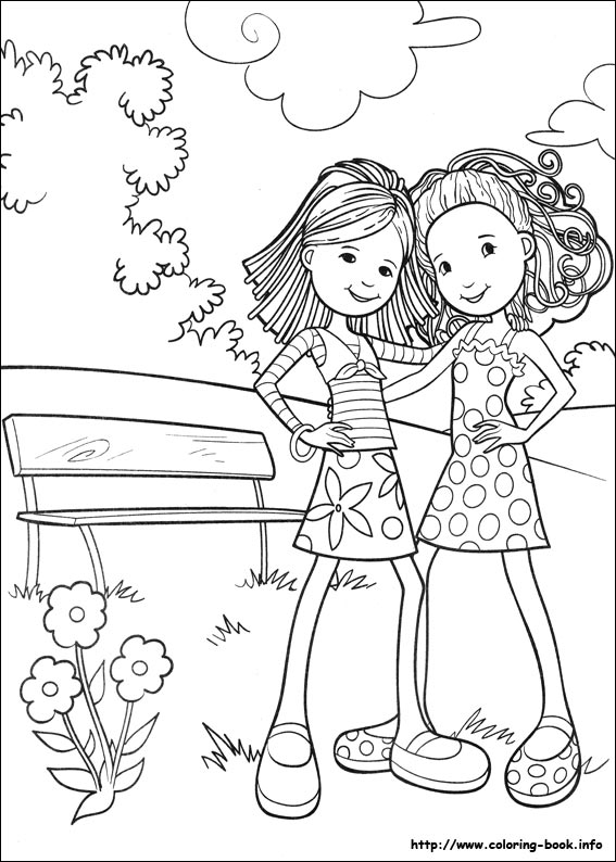 Groovy Girls coloring picture