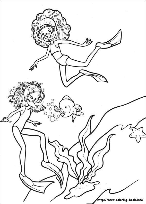 Groovy Girls coloring picture