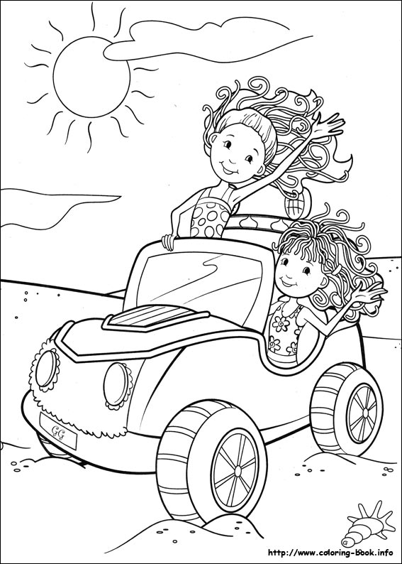 Groovy Girls coloring picture