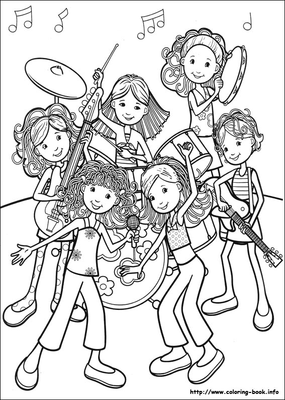 Groovy Girls coloring picture