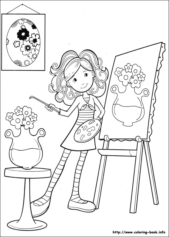 Groovy Girls coloring picture