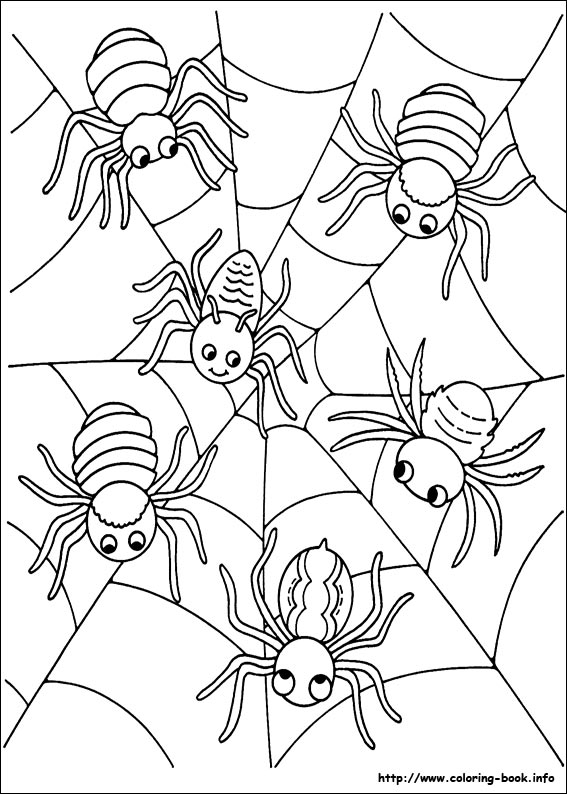 Halloween coloring picture