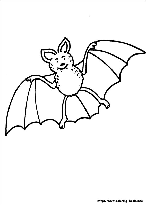 Halloween coloring picture