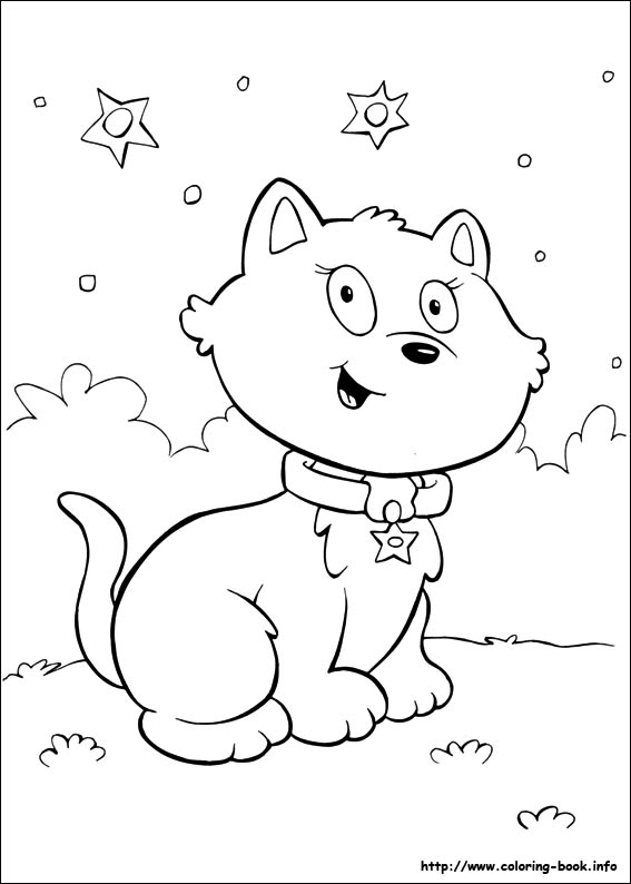 Halloween coloring picture