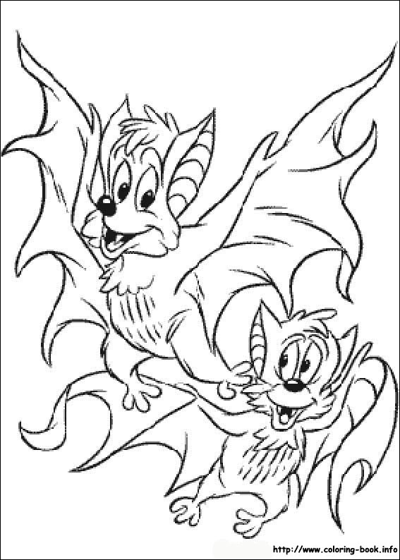 Halloween coloring picture