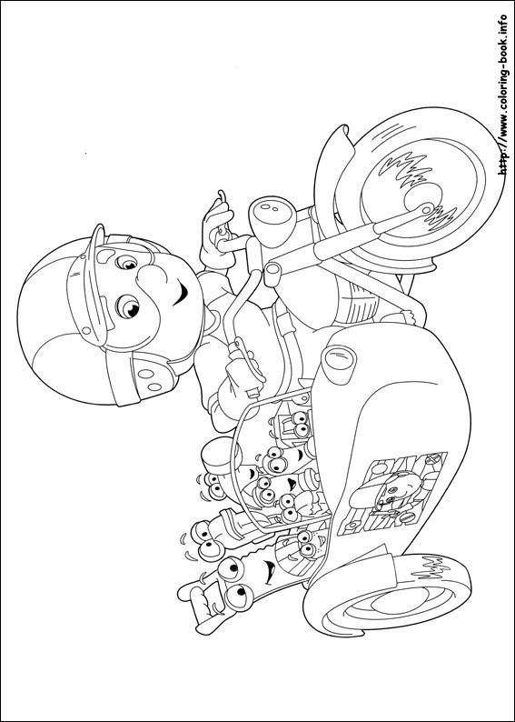 Handy Manny coloring picture