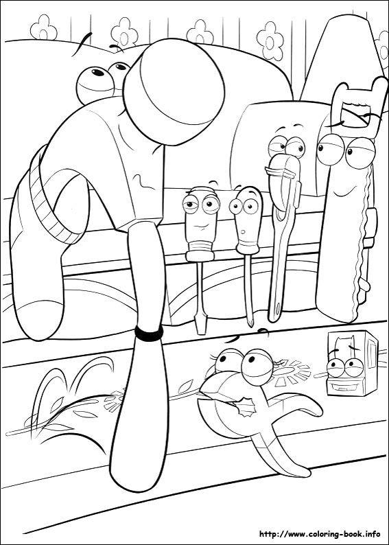 Handy Manny coloring picture