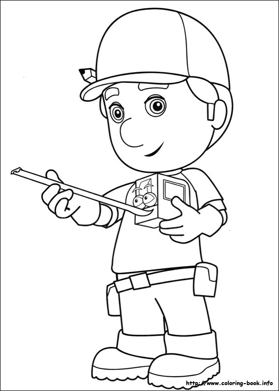 Handy Manny coloring picture