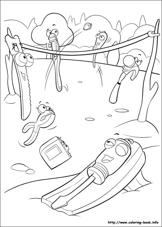 Handy Manny coloring picture