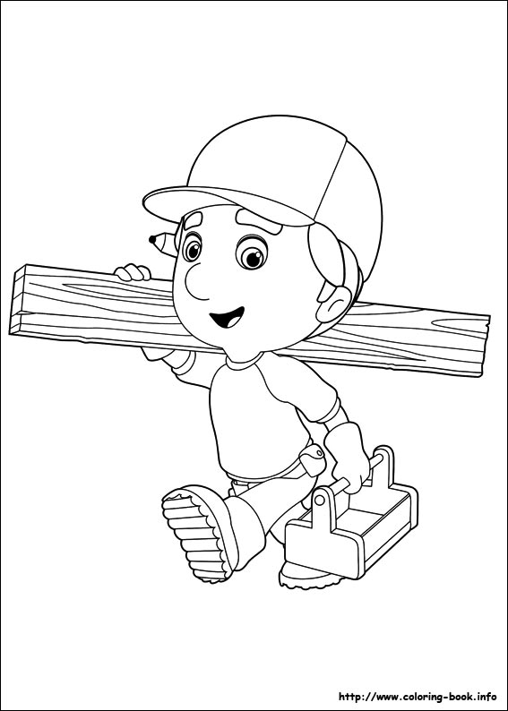 Handy Manny coloring picture