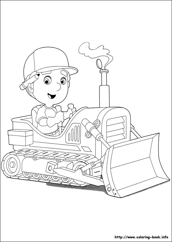 Handy Manny coloring picture