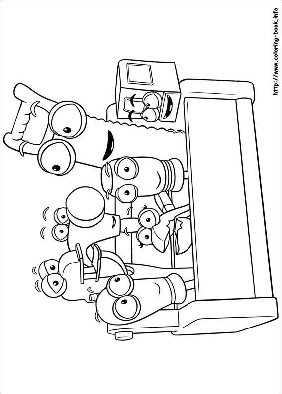 Handy Manny coloring picture