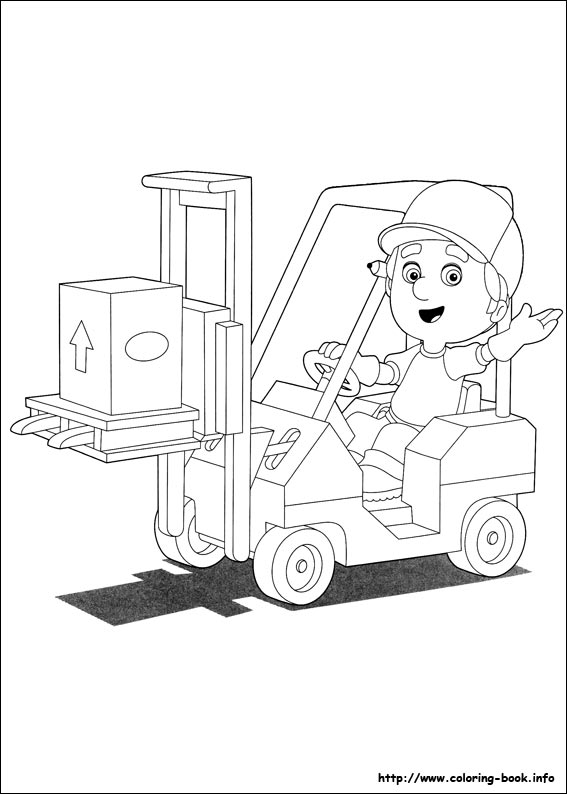 Handy Manny coloring picture