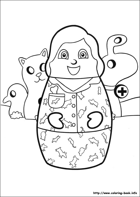 Higglytown Heroes coloring picture