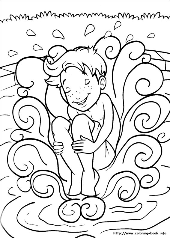 Holly Hobbie coloring picture