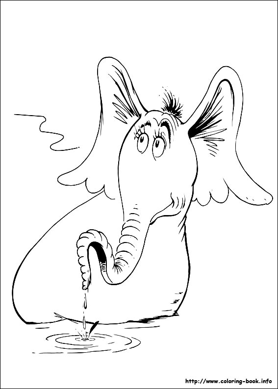 Horton coloring picture