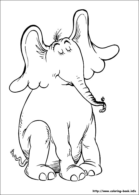 Horton coloring picture