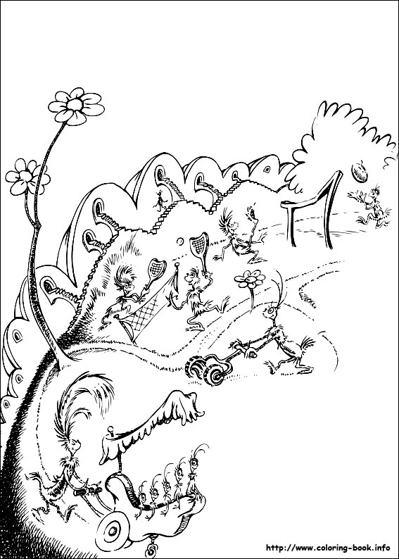 Horton coloring picture