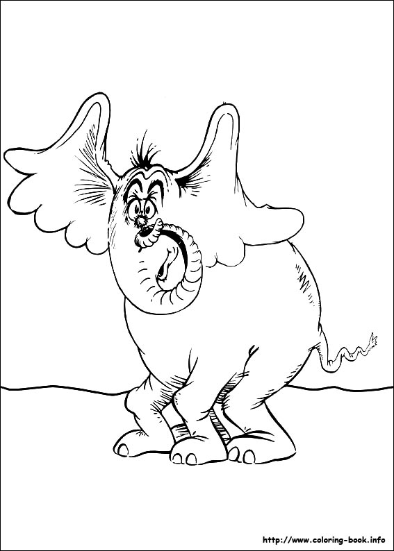 Horton coloring picture