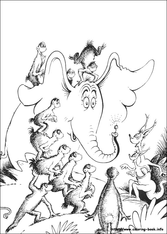 Horton coloring picture