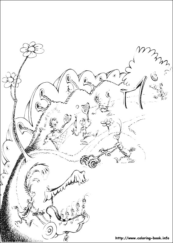 Horton coloring picture