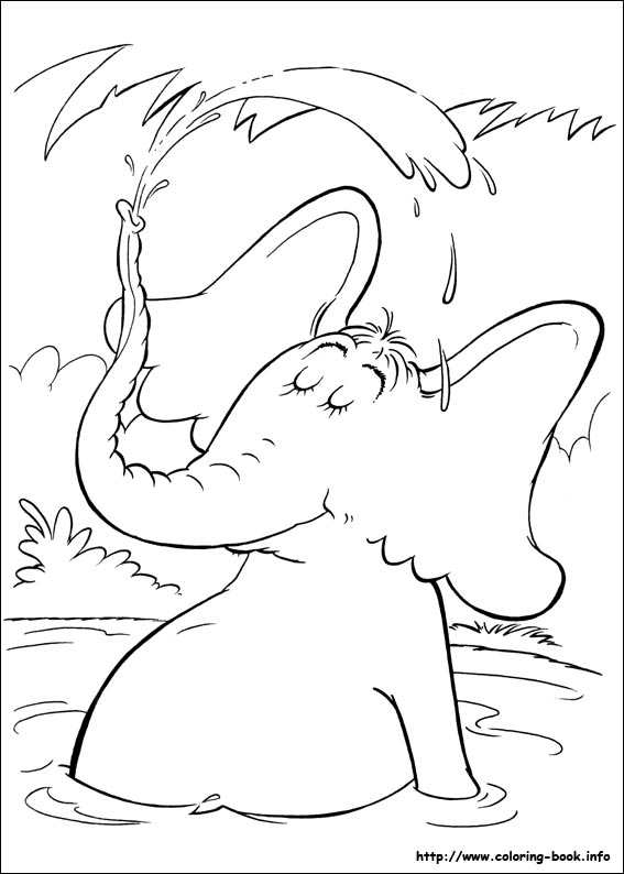 Horton coloring picture