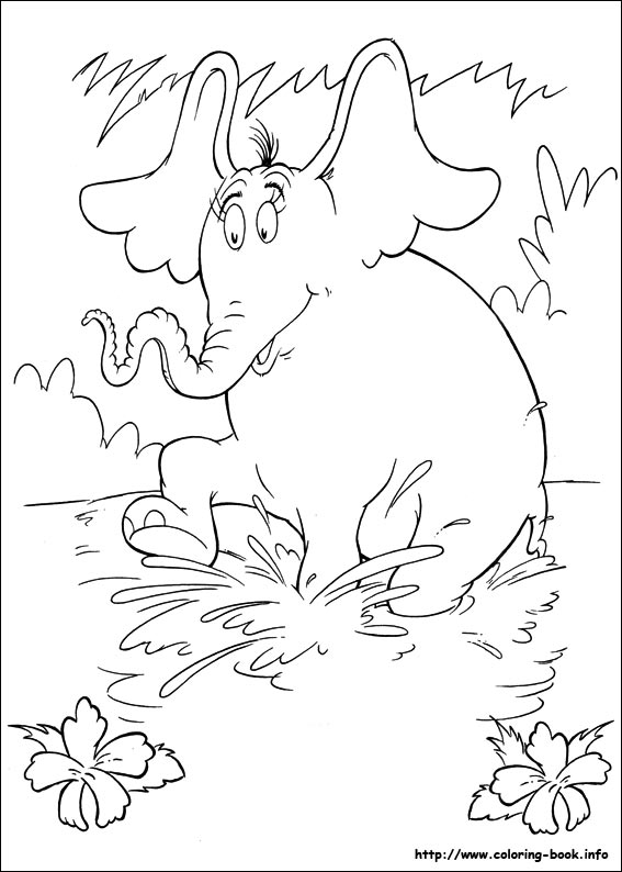 Horton coloring picture