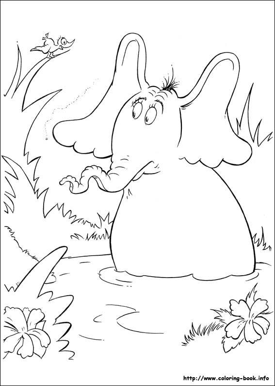 Horton coloring picture