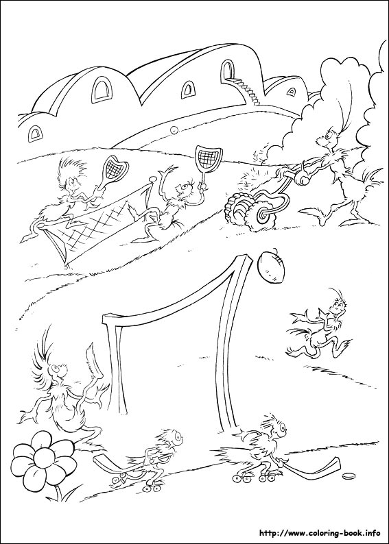 Horton coloring picture