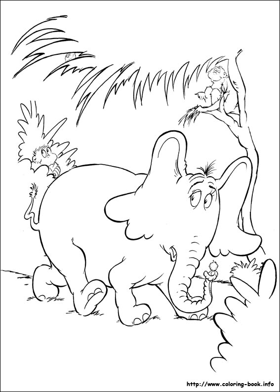 Horton coloring picture