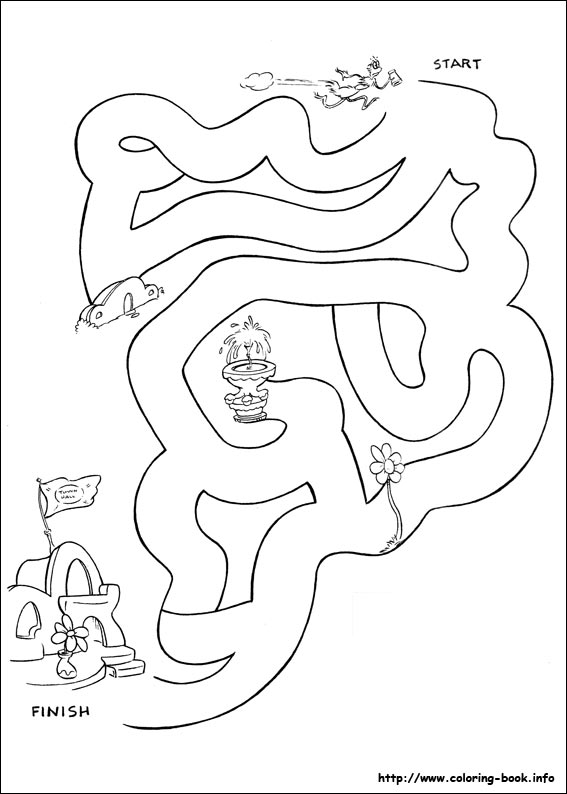 Horton coloring picture