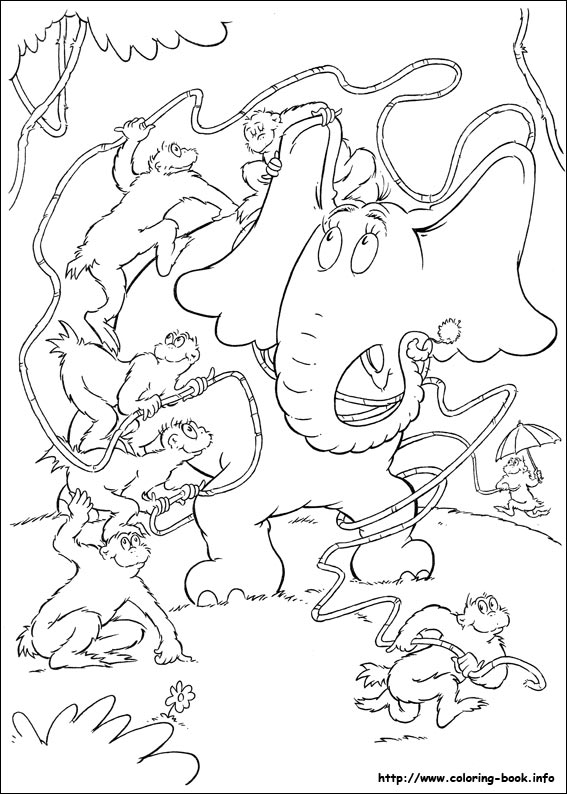 Horton coloring picture