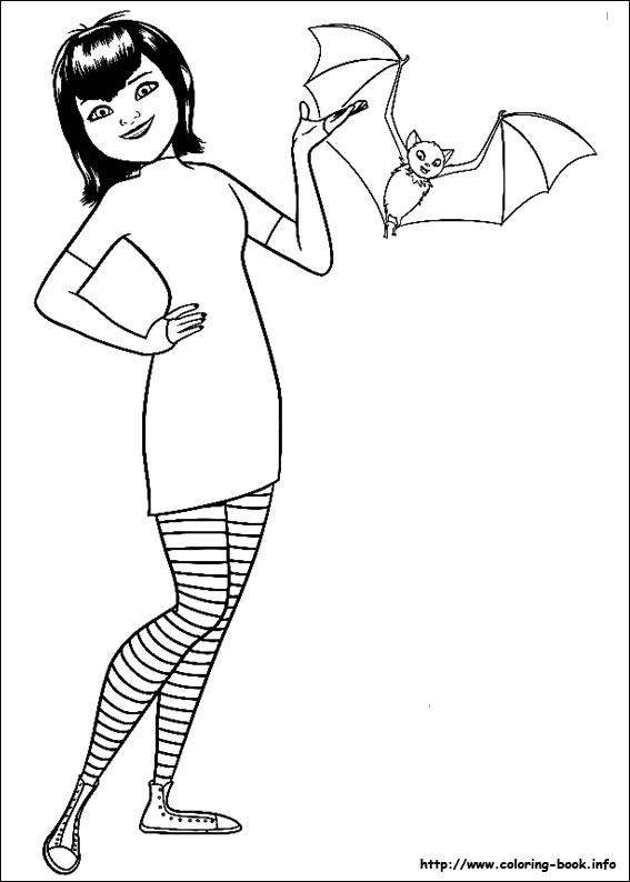 Hotel Transylvania coloring picture