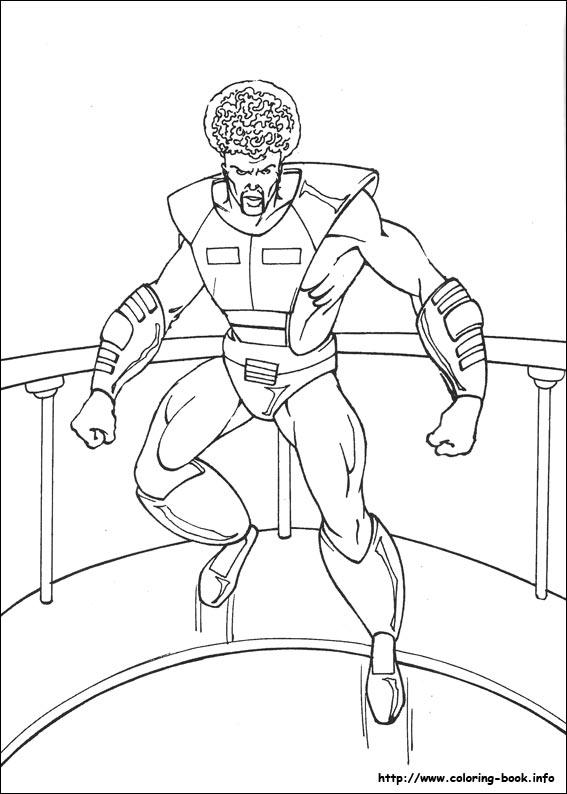 Hulk coloring picture