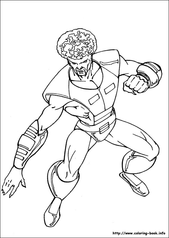 Hulk coloring picture